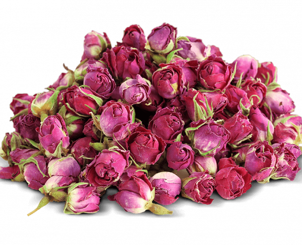 An Exceptional And Delicate Flavor For Use In Beverages, - Bouton De Rose Séchée (588x477), Png Download