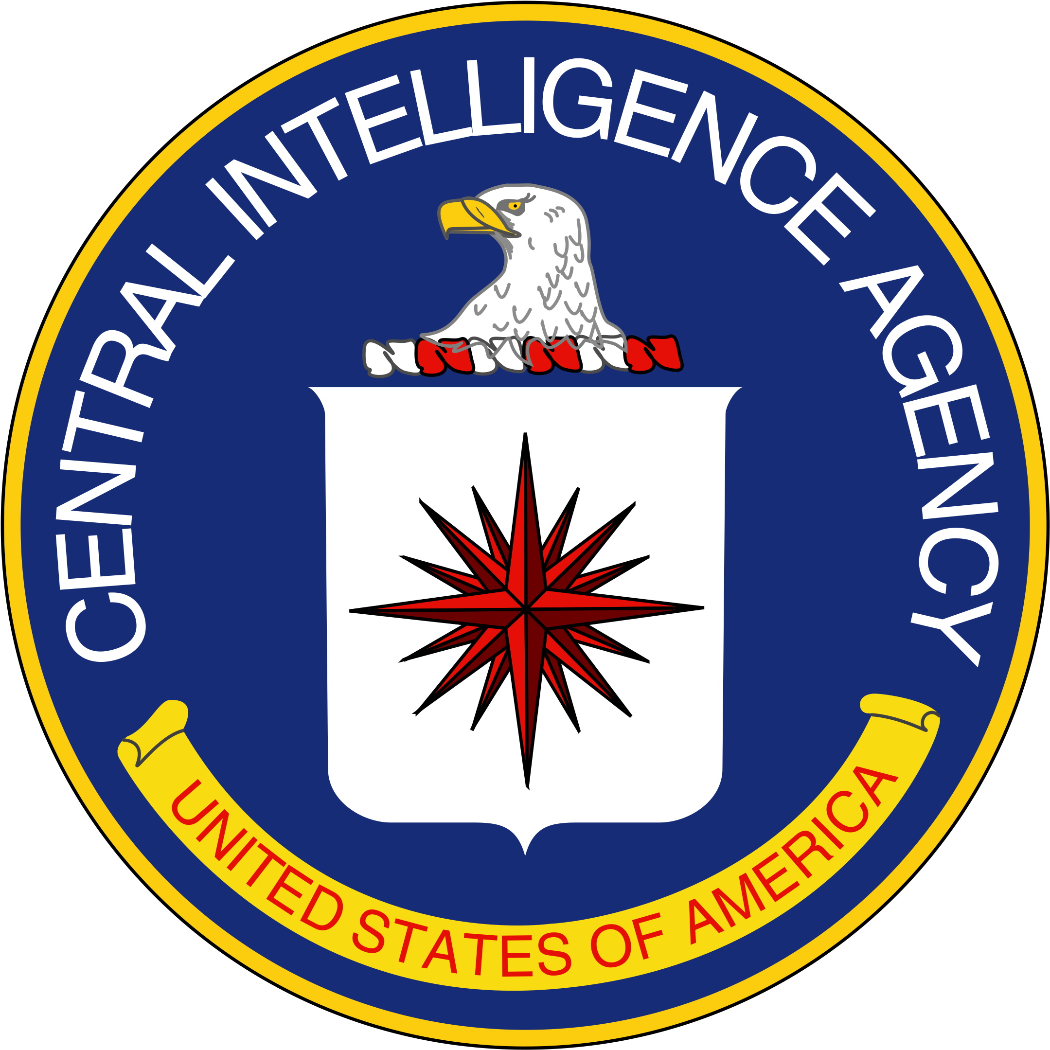 Fbi Has Probed Ex-cia Employee Over Leak Of Hacking - Cia Seal (1200x1200), Png Download