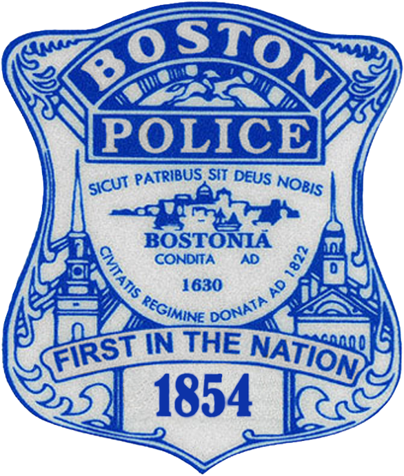 Former Boston Cop Admits To Lying To Fbi During Drug - Boston Police Badge (600x703), Png Download
