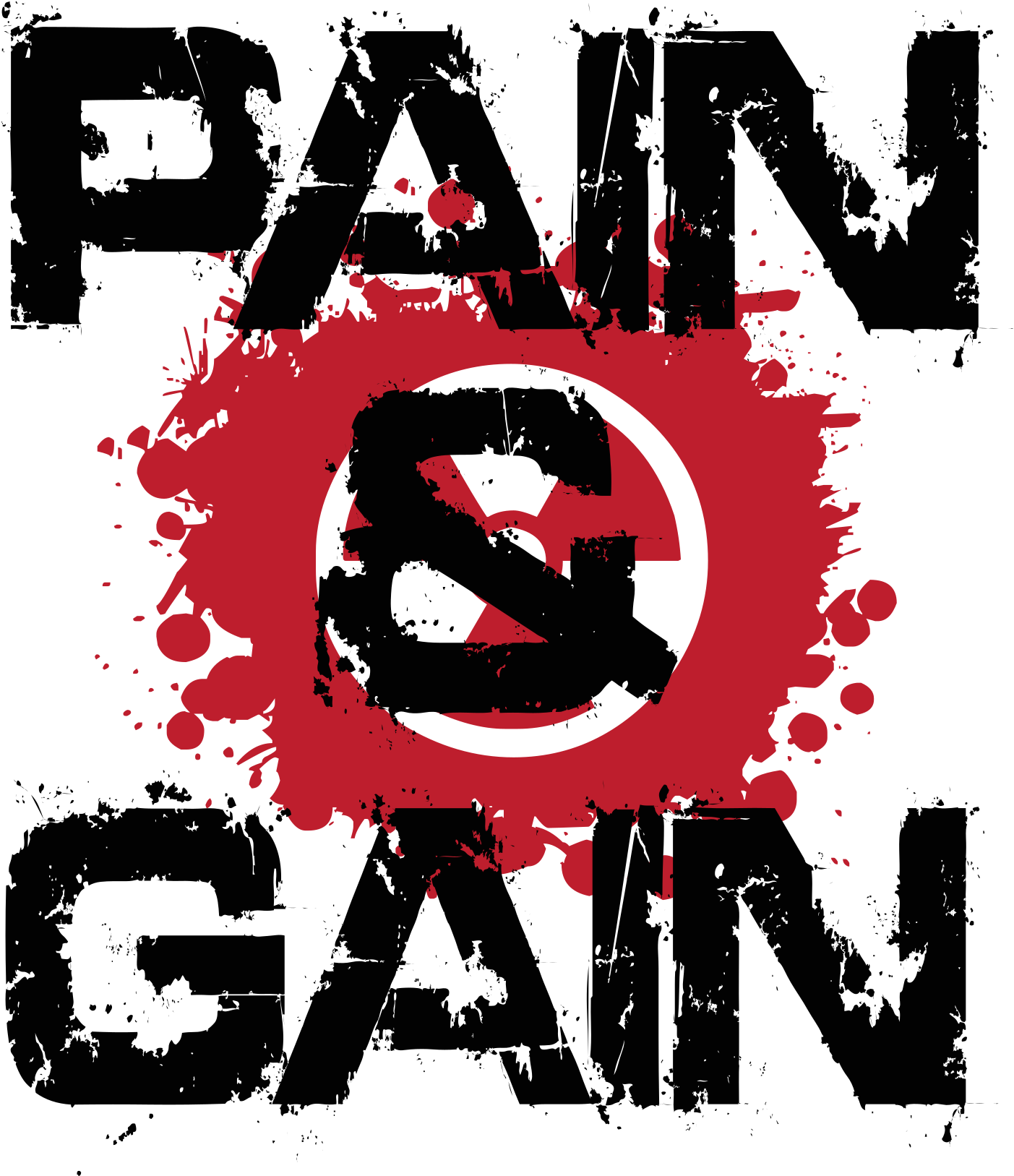 Pain Gain - Graphic Design (1983x2806), Png Download