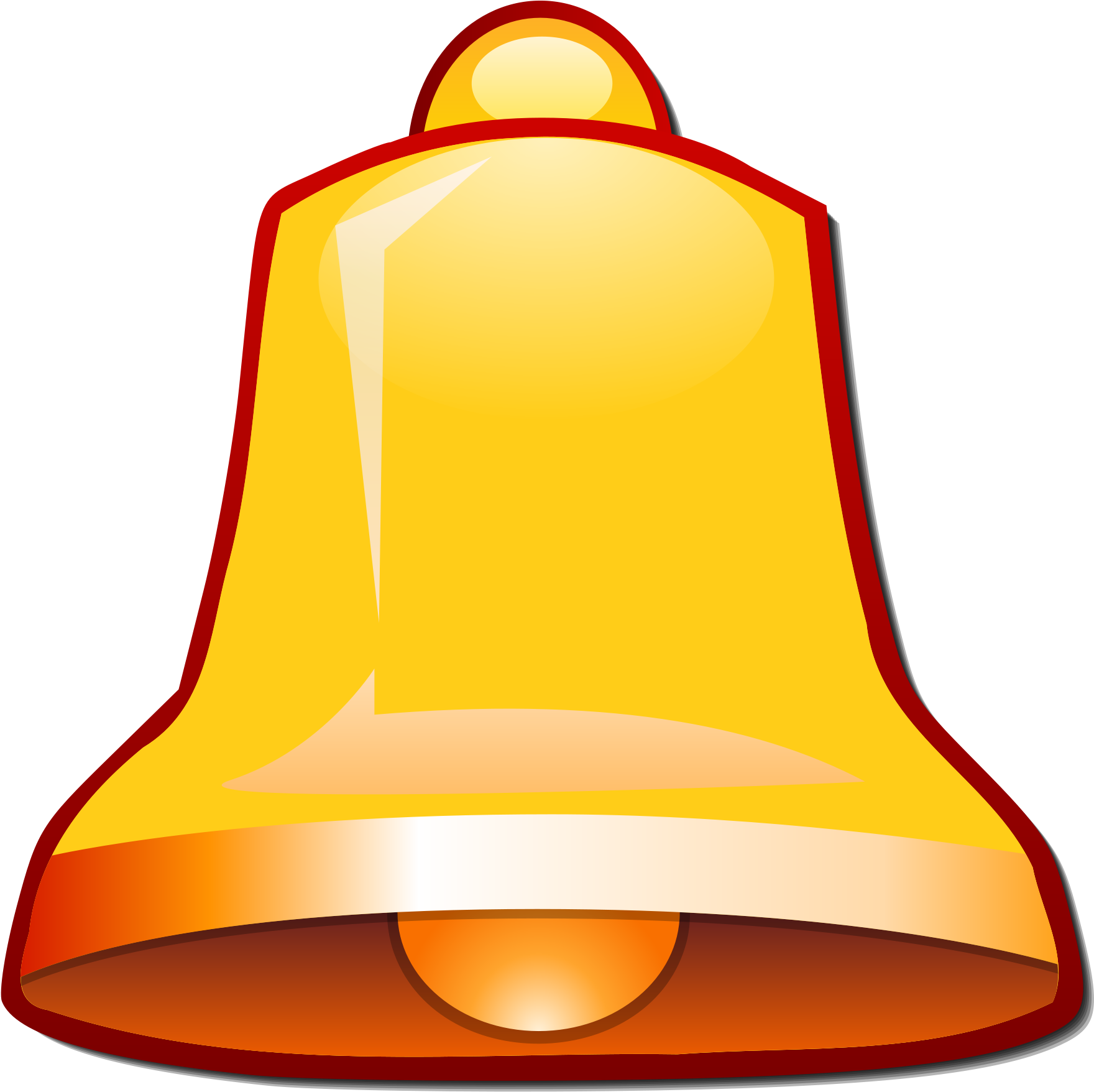 Bell Png Clipart - Youtube Bell Icon Png (2000x2000), Png Download