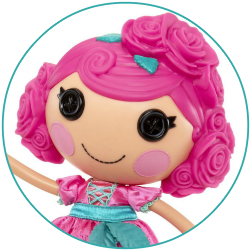 File History - Lalaloopsy Large Doll Rosebud Longstem (500x500), Png Download