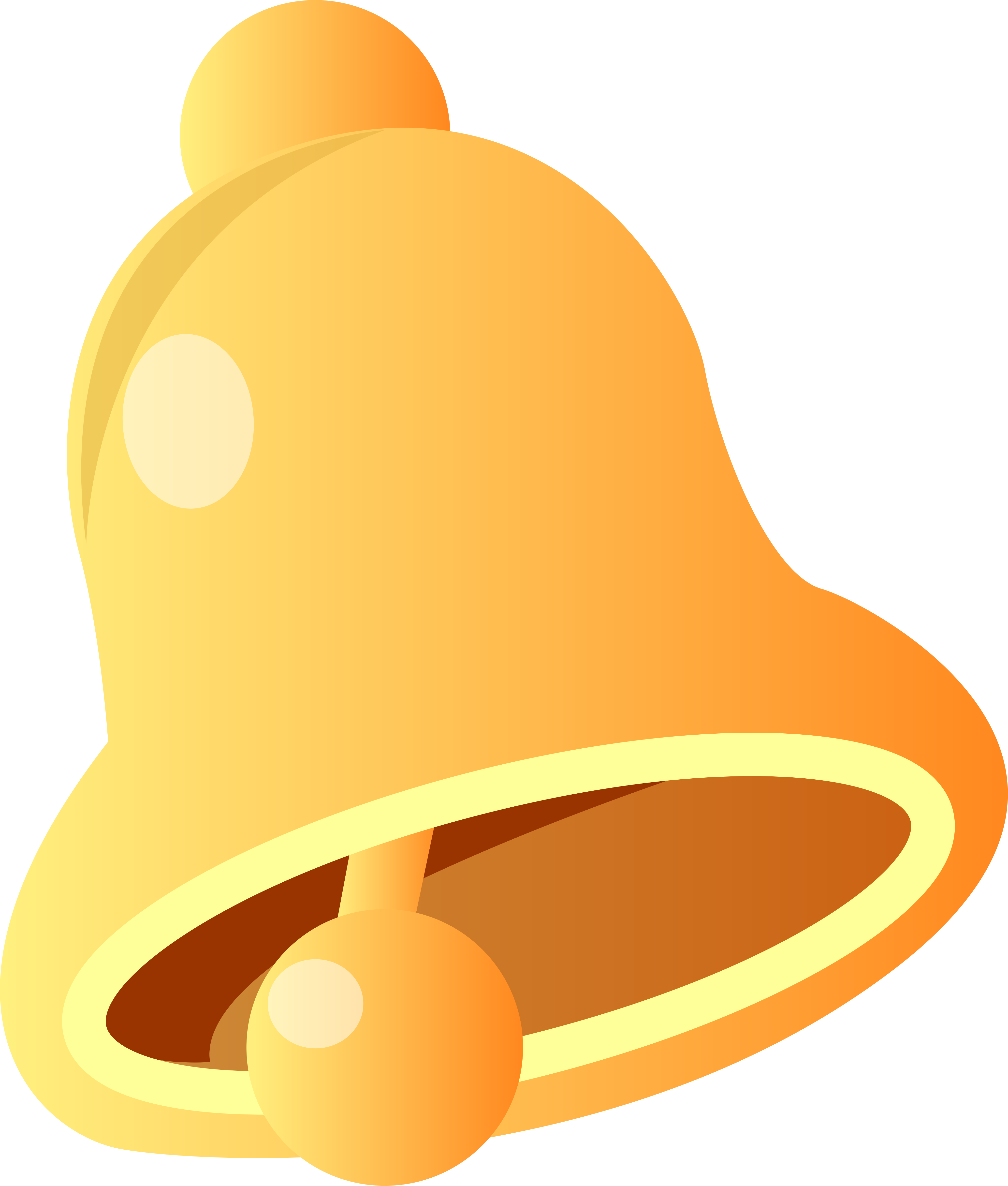Bell Cartoon Png (4101x4824), Png Download