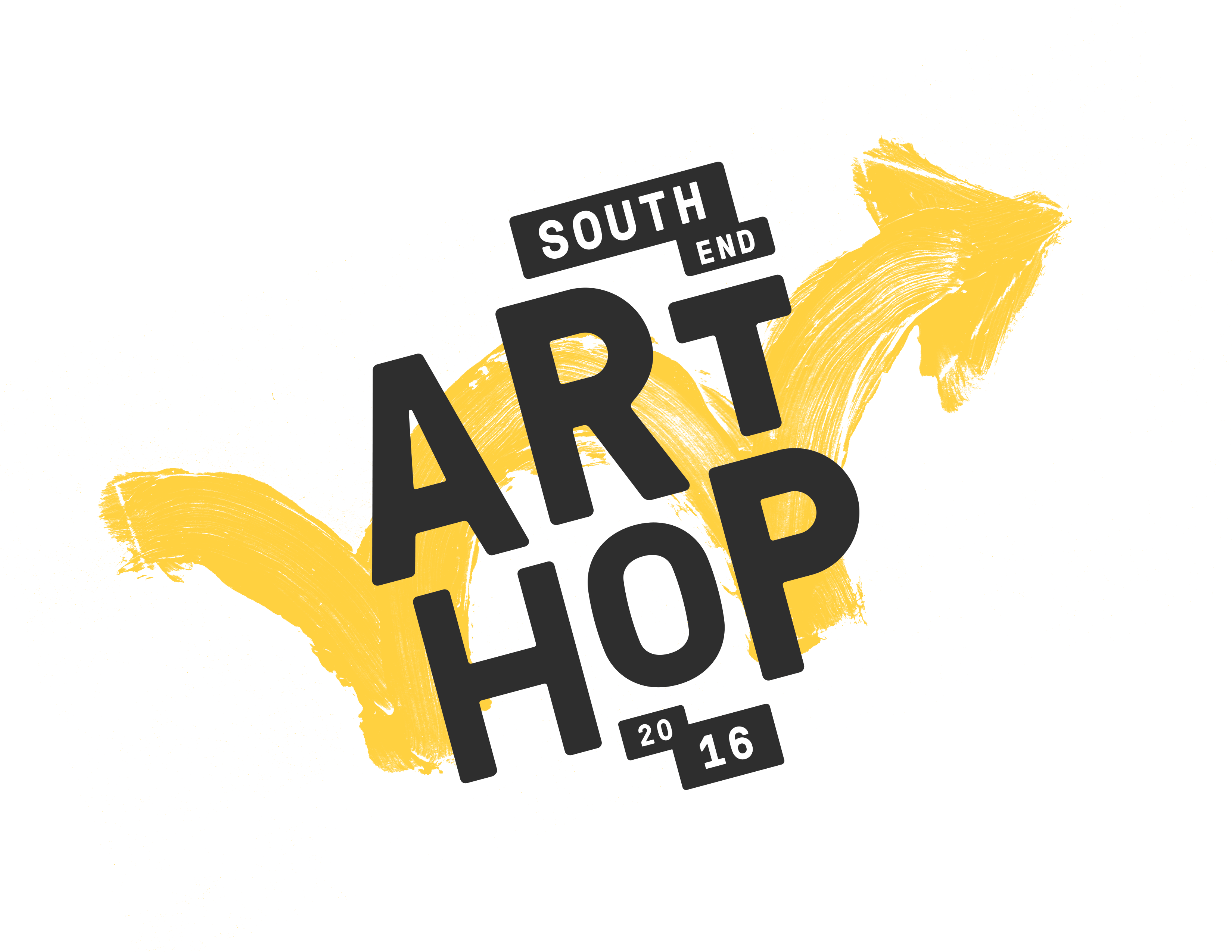 South End Art Hop - Graphic Design (3300x2550), Png Download