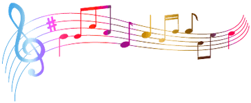 Music Notes Colourful - Music Notes Png Transparent (400x400), Png Download