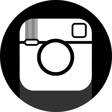 Instagram Black Circle - Protein (445x445), Png Download