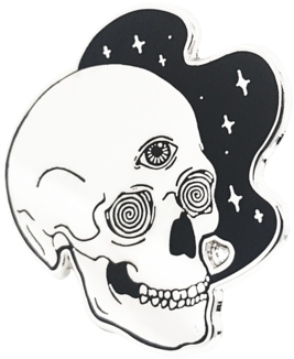 Clip Royalty Free Stock Skull Pin - Skull With Third Eye (450x450), Png Download