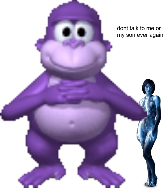 Dont Talk To Me Or My Son Ever Again - Cortana Bonzi Buddy (702x722), Png Download