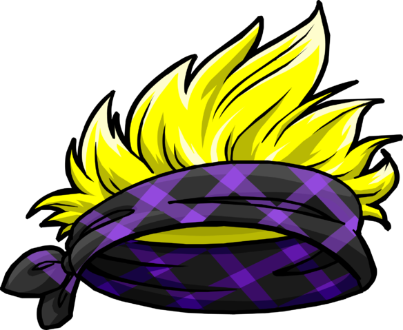 Heavy Metal Haircut Icon (584x479), Png Download