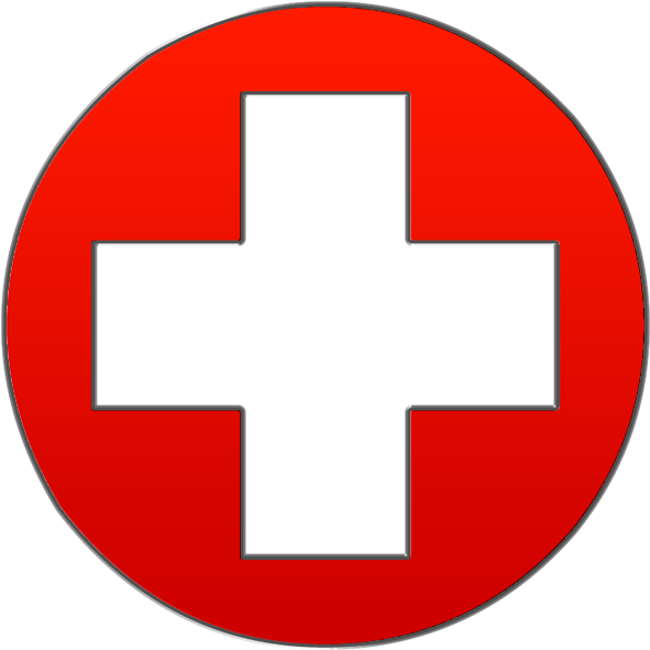Drapeau Suisse Rond (600x600), Png Download