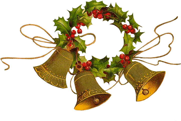 Jingle Bells Vintage Transparent Png - Christmas Jingle Bell Png (750x750), Png Download