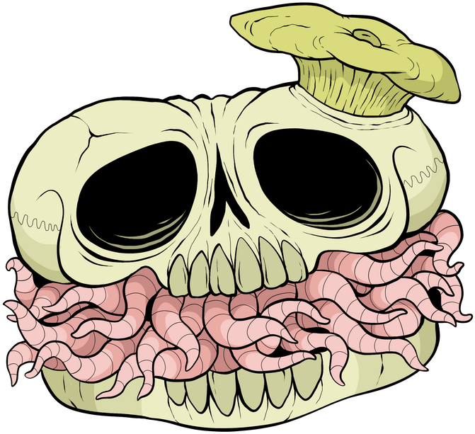 Harmburger-skull - Skull (680x657), Png Download