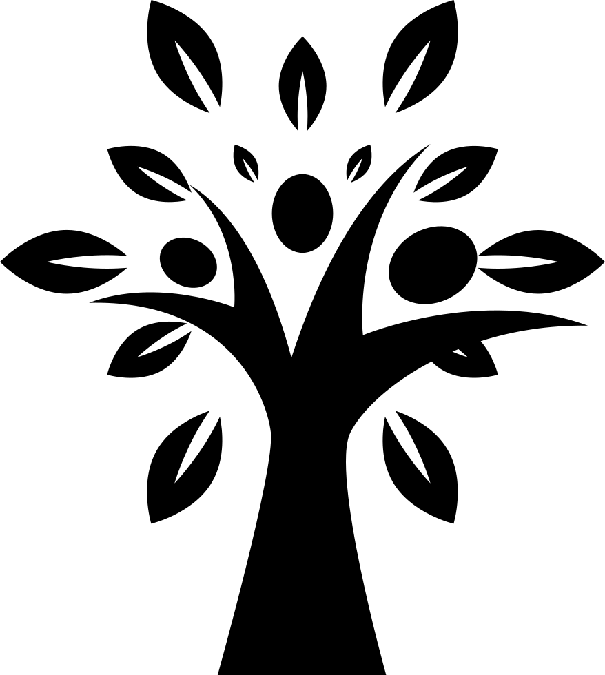 Png File - Tree Shape Png (878x980), Png Download
