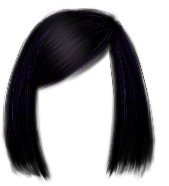 Haircut Clipart Rambut - Short Hair Transparent Png (612x870), Png Download