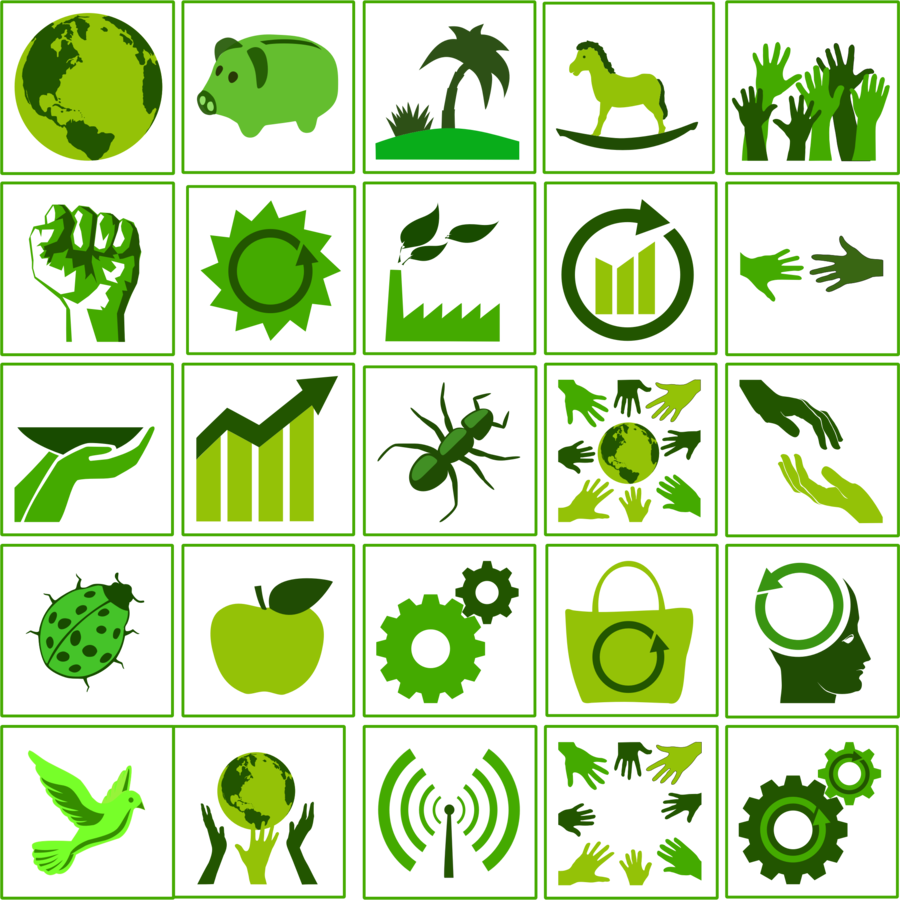 Eco Icons Png Clipart Computer Icons Clip Art - Go Green Necklaces (900x900), Png Download