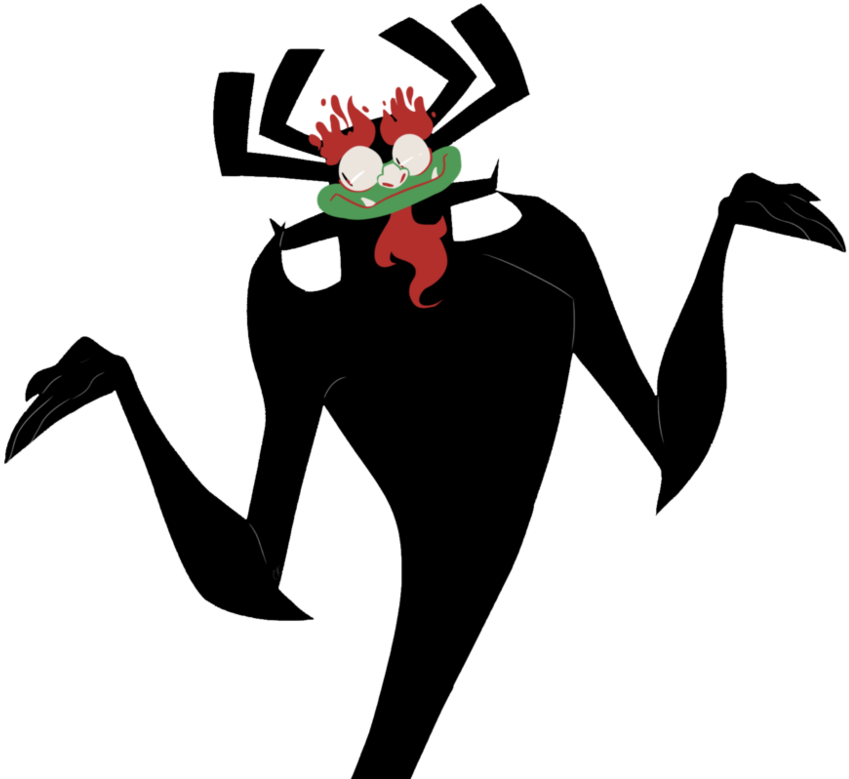 Extra Thicc Aku Vector - Comics (999x799), Png Download