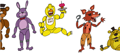 [g] Five Nights At Derp's - Cartoon (500x250), Png Download
