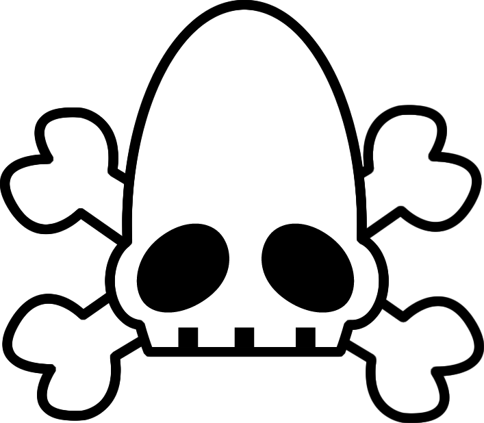 Skull - Oddworld Skull (707x618), Png Download