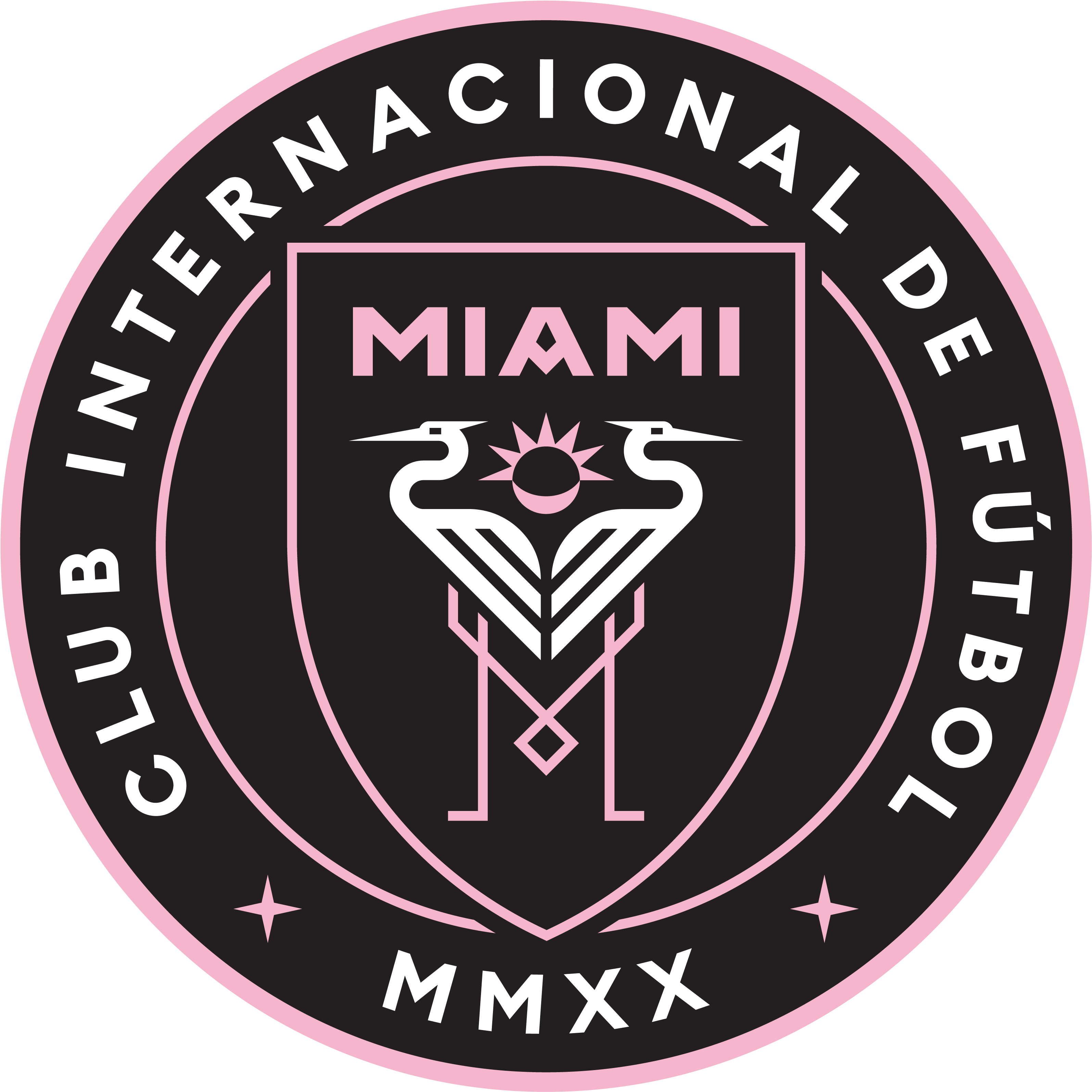 Inter Miami Logo Colors - Pomona College (1024x1024), Png Download