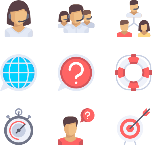Customer Service Icons - Customer Service Flat Icon (600x564), Png Download