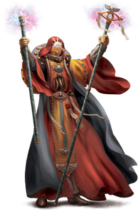 Post - Warhammer Astropath (300x429), Png Download