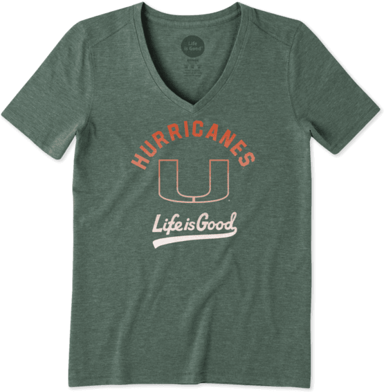 Women's Miami Gradient Tailwhip Cool - University Of Oklahoma Women's Shirt (570x570), Png Download