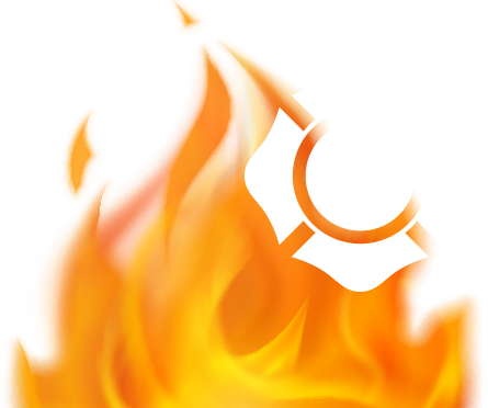 Fire (445x372), Png Download