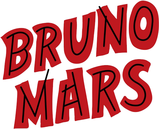 Bruno Mars Png Logo - Bruno Mars Logo Png (600x475), Png Download