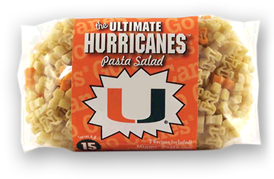 Miami Hurricanes Pasta Salad - Pasta Salad (600x450), Png Download
