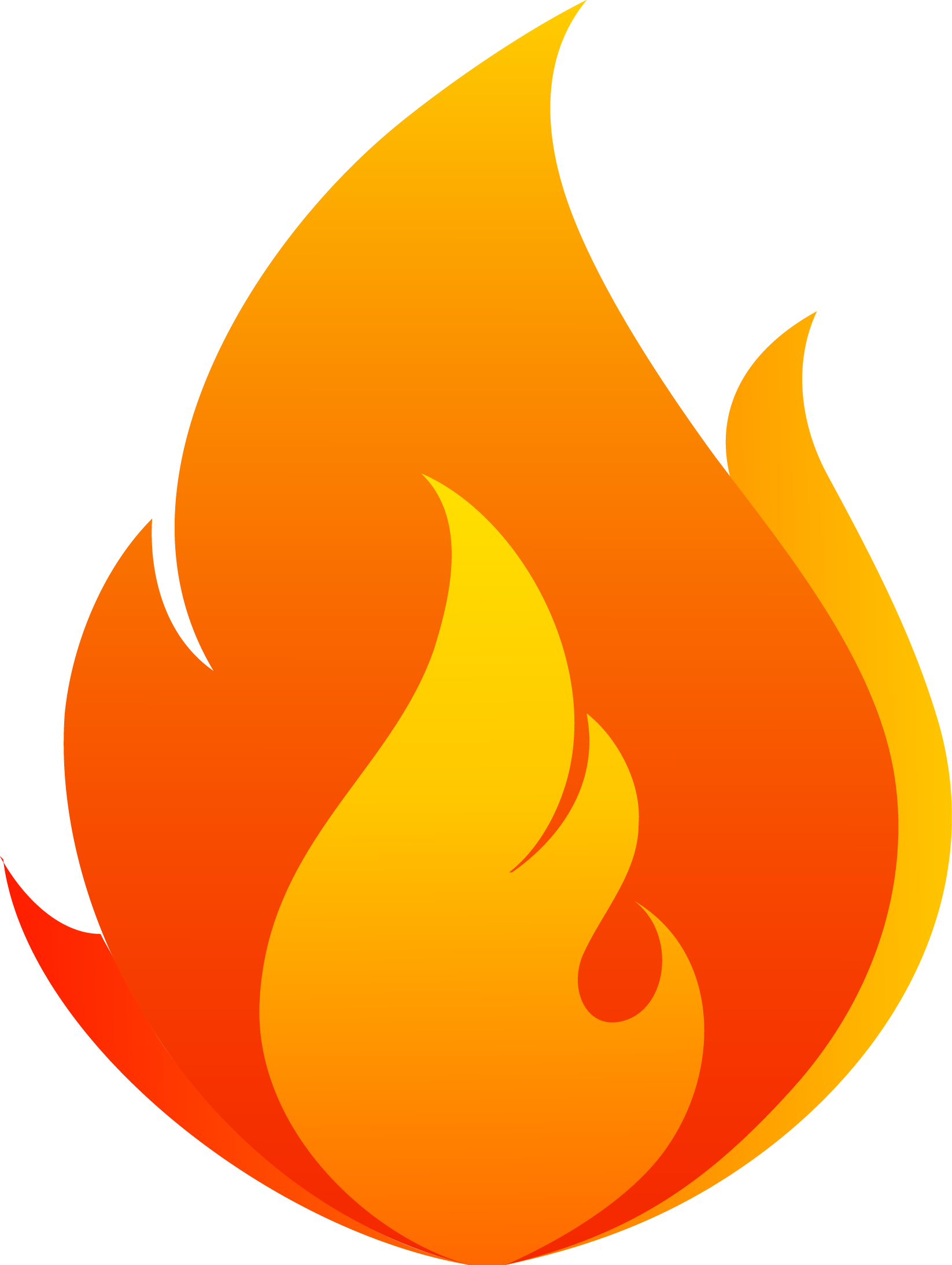 Red Vector Flowing Flames - Fire Flame Vector Png (1646x2186), Png Download