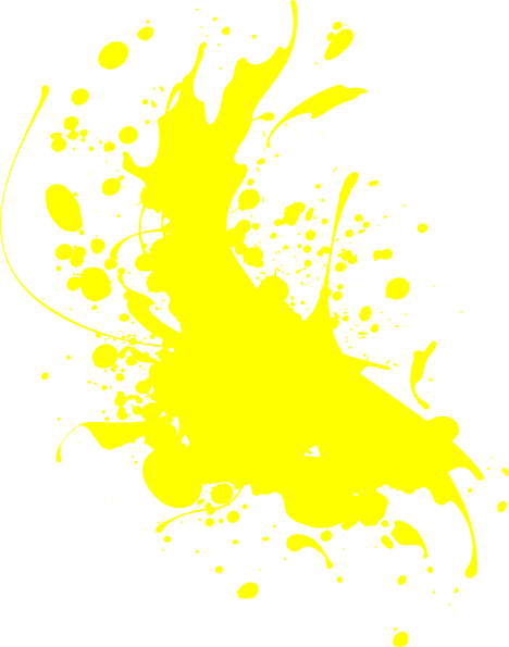 Source - Www - Clker - Com - Report - Yellow Paint - Demon Rose Lalonde (468x595), Png Download
