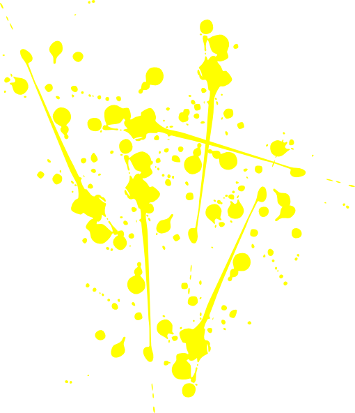 Black and Yellow Paint Splatter