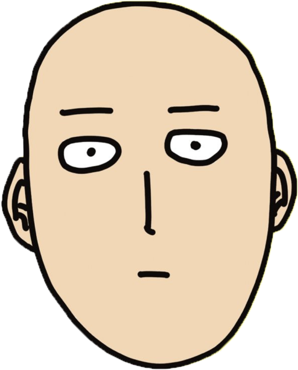 Download One Punch Man Funny - One Punch Man Face Transparent PNG Image  with No Background 