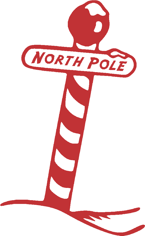 Stickers Stickers Noel Noel North Pole - North Pole Png (1000x1000), Png Download