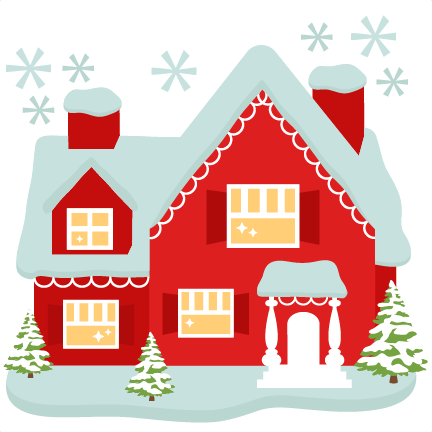 Image Freeuse Library Santa S Cut Files For Cricut - Santa Claus House Png (432x432), Png Download