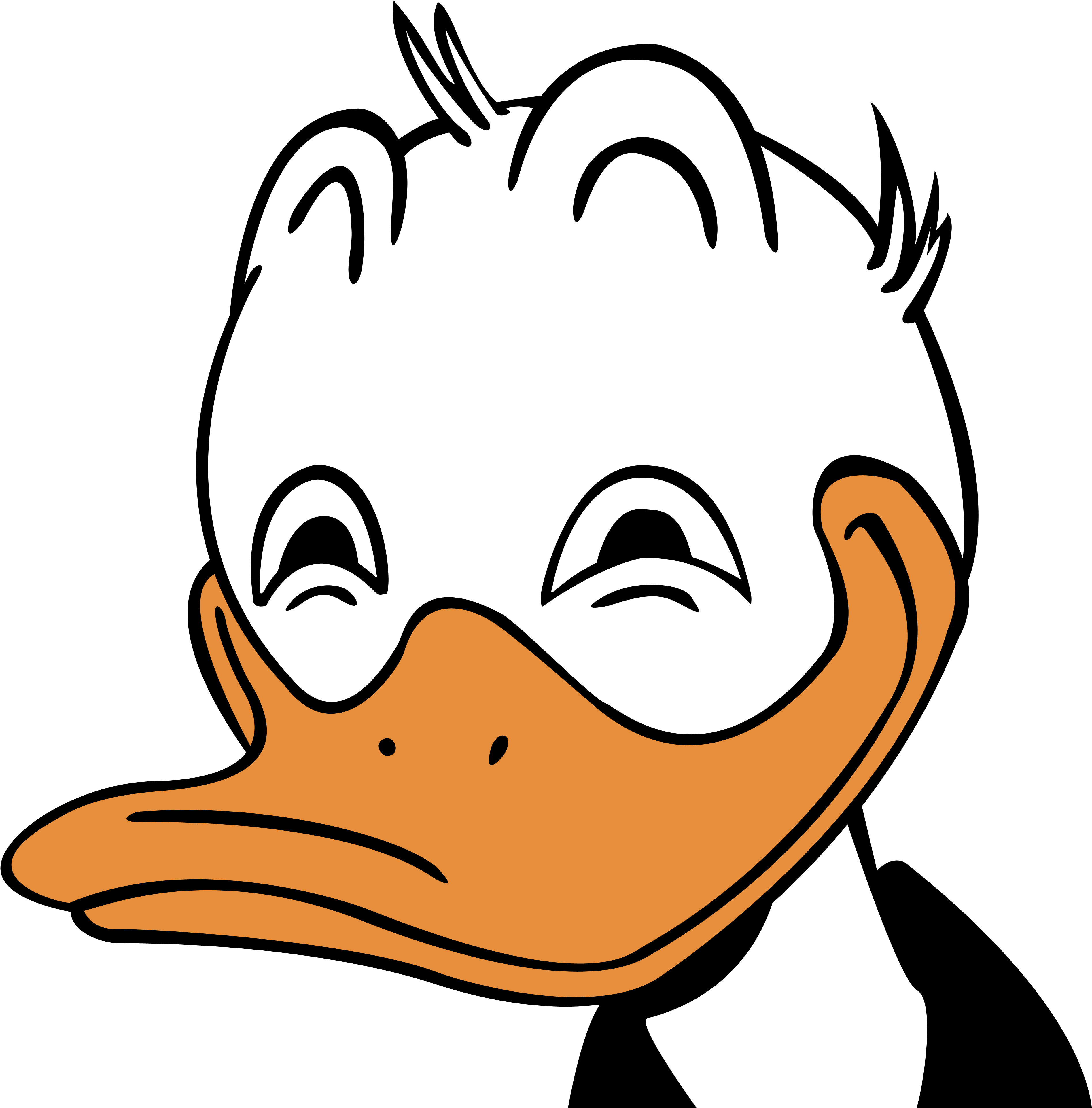 Download Donald Duck Rape Face Png Image - Donald Duck Face Funny PNG Image  with No Background - PNGkey.com