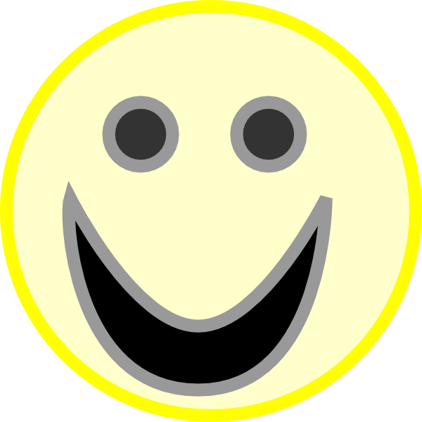 Smiley Face Svg Clip Arts 600 X 600 Px (600x600), Png Download