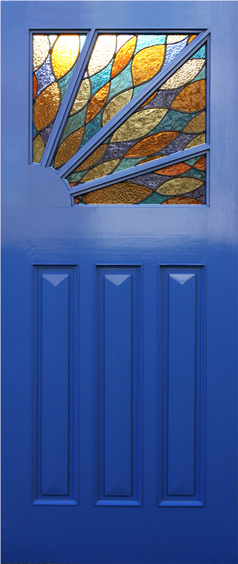 Made To Order And Fully Bespoke Art Deco Hardwood Sunburst - Sunburst Art Deco Front Door (1200x1200), Png Download