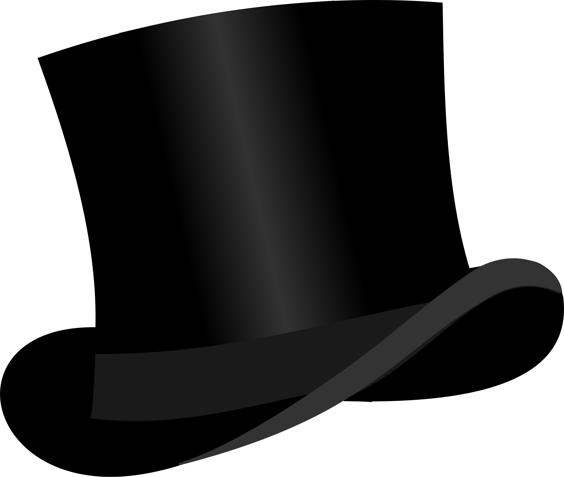 Top Hat Bowler Hat Fedora Suit - Top Hat Clipart (402x340), Png Download