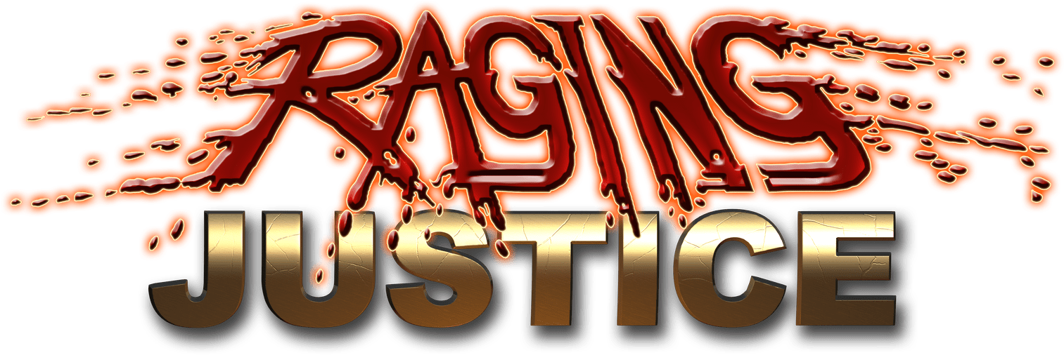 Raging Justice Will Launch On May 8th 2018 - Raging Justice Logo (656x230), Png Download