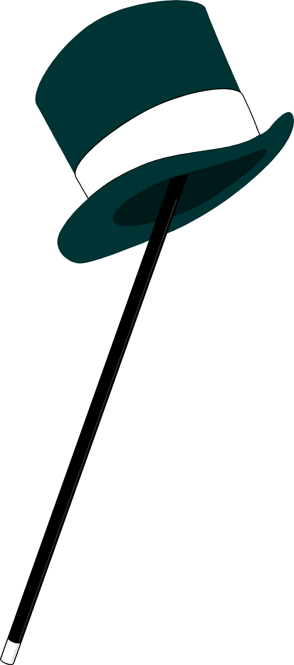 a hat a cane