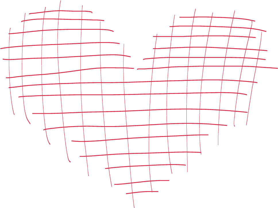 Doodle Heart 5 - Heart (1024x783), Png Download