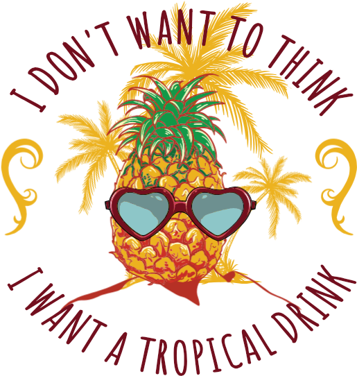 Tropical Drink - Drink (539x555), Png Download