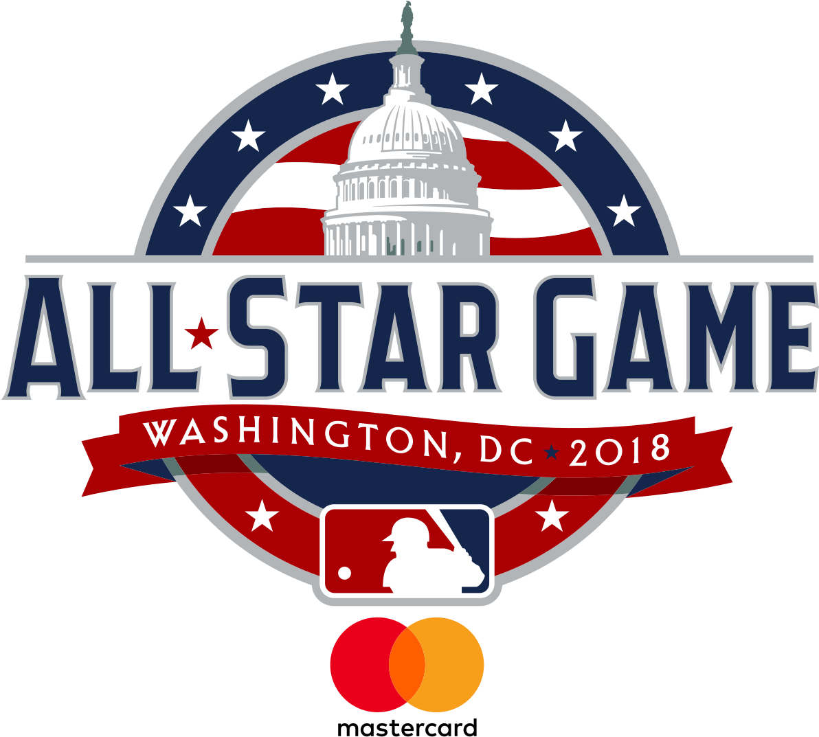 Mlb All Star Game 2018 Logo Png (1200x1080), Png Download