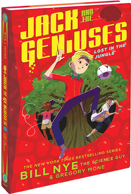 Jack And The Geniuses: At The Bottom (600x698), Png Download