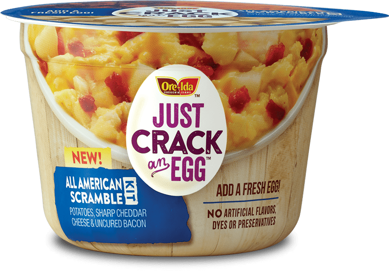 All American Scramble - Just Crack An Egg (781x545), Png Download