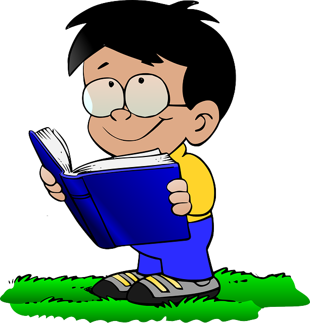 Boy - Imagenes De Abrir Un Libro (613x640), Png Download