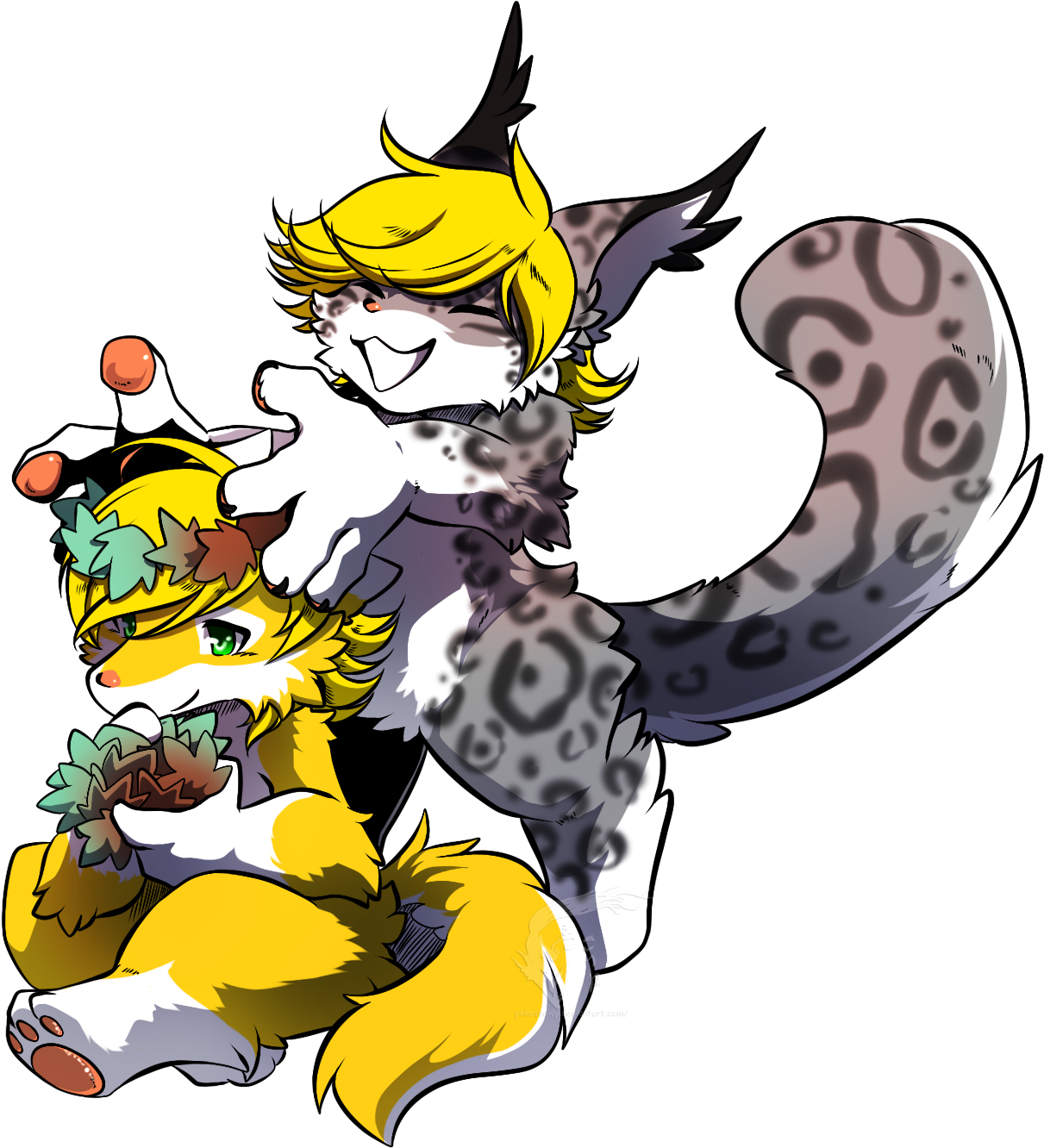 Leaf Crown - Cartoon (1525x1475), Png Download