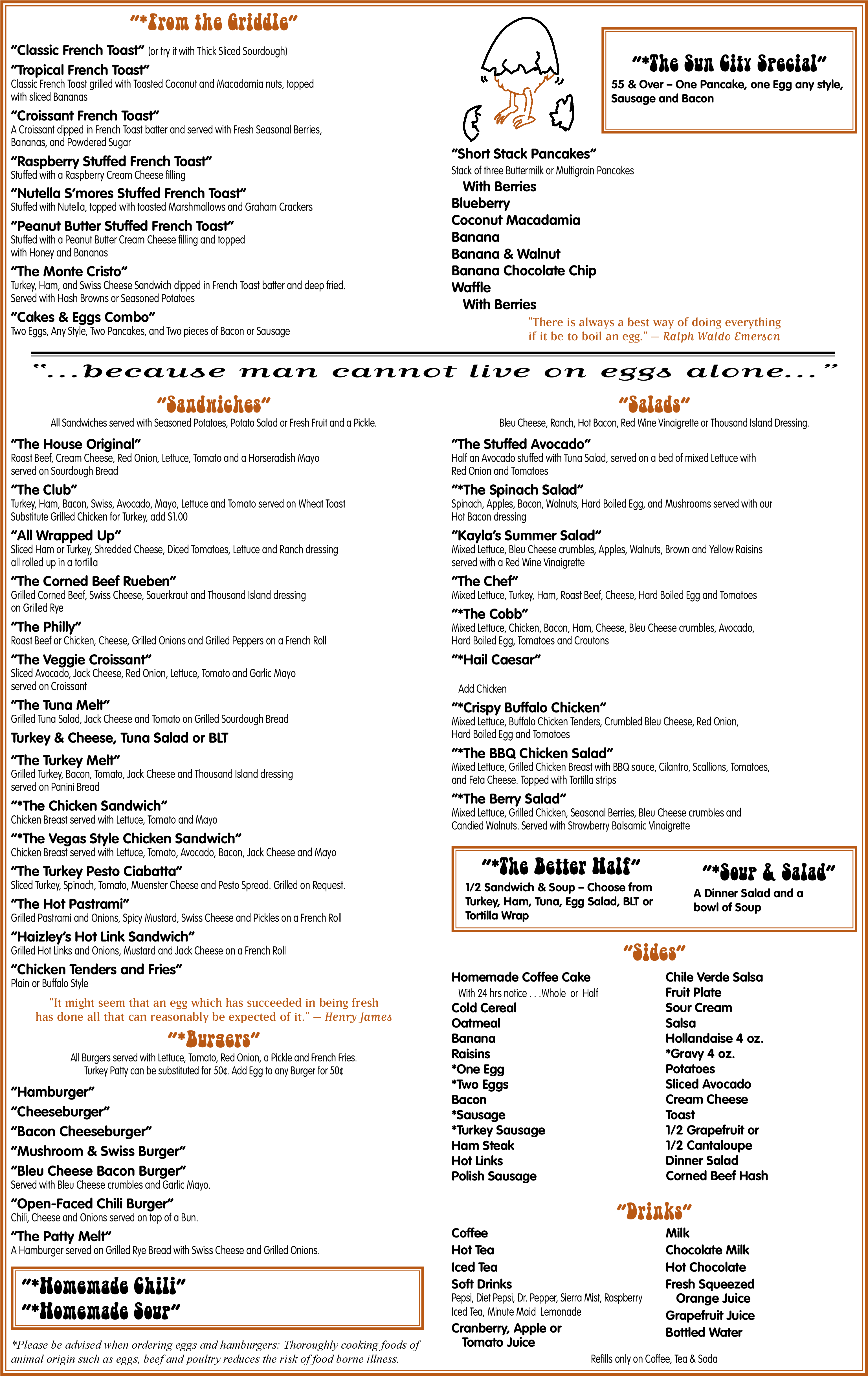 The Restaurant Information Including The The Cracked - Menu (3300x5100), Png Download