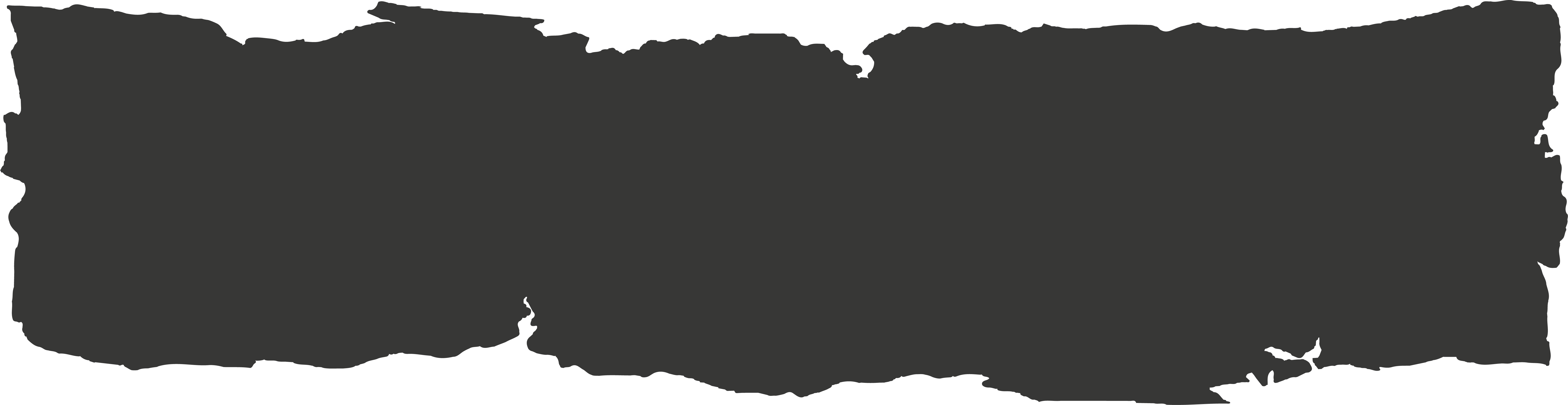 Krijtbordfolie 'burnt Paper Langwerpig' - Paper (6852x1772), Png Download